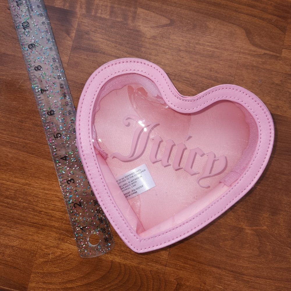 Juicy Couture Heart Pouch